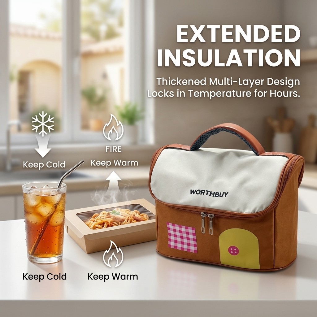 Oxford Insulated Thermal Lunch - Meal Prep Burrito บทวิจารณ์และราคา