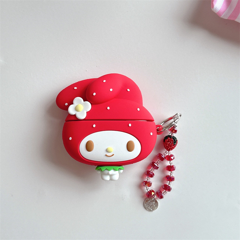 Fashion  Earphone Case Red Str - Strawberry Huller บทวิจารณ์และราคา