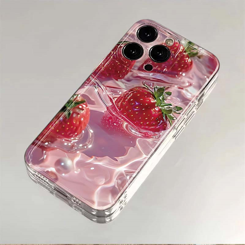 Fruit strawberry Lemon Pattern - Strawberry Huller บทวิจารณ์และราคา