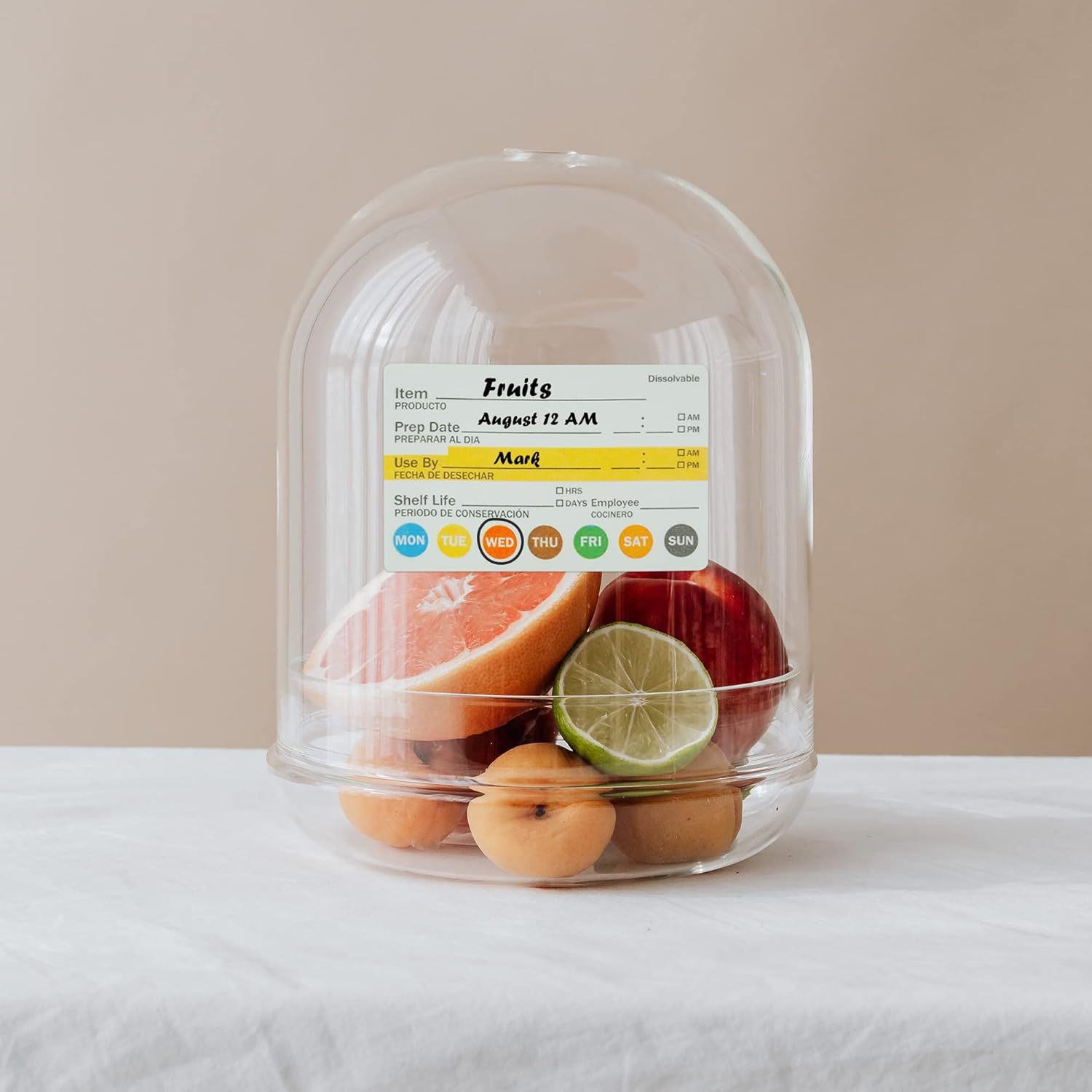 250Pcs/Roll Food Date Labels W - Meal Prep Dinners บทวิจารณ์และราคา