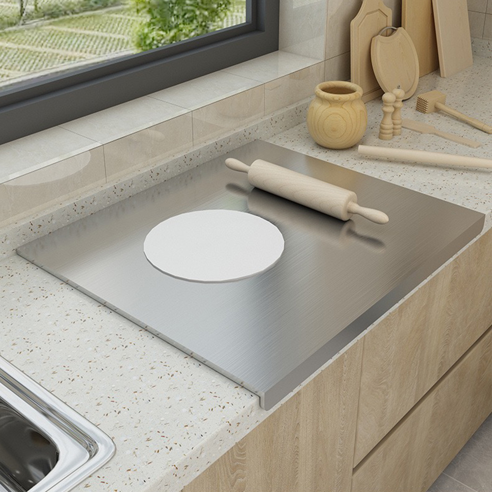 L-shaped Chopping Board Stainl - Meal Prep Dinners บทวิจารณ์และราคา