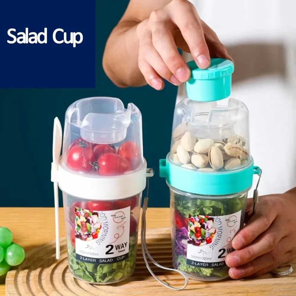 Portable Salad Cup Breakfast C - Meal Preparation บทวิจารณ์และราคา