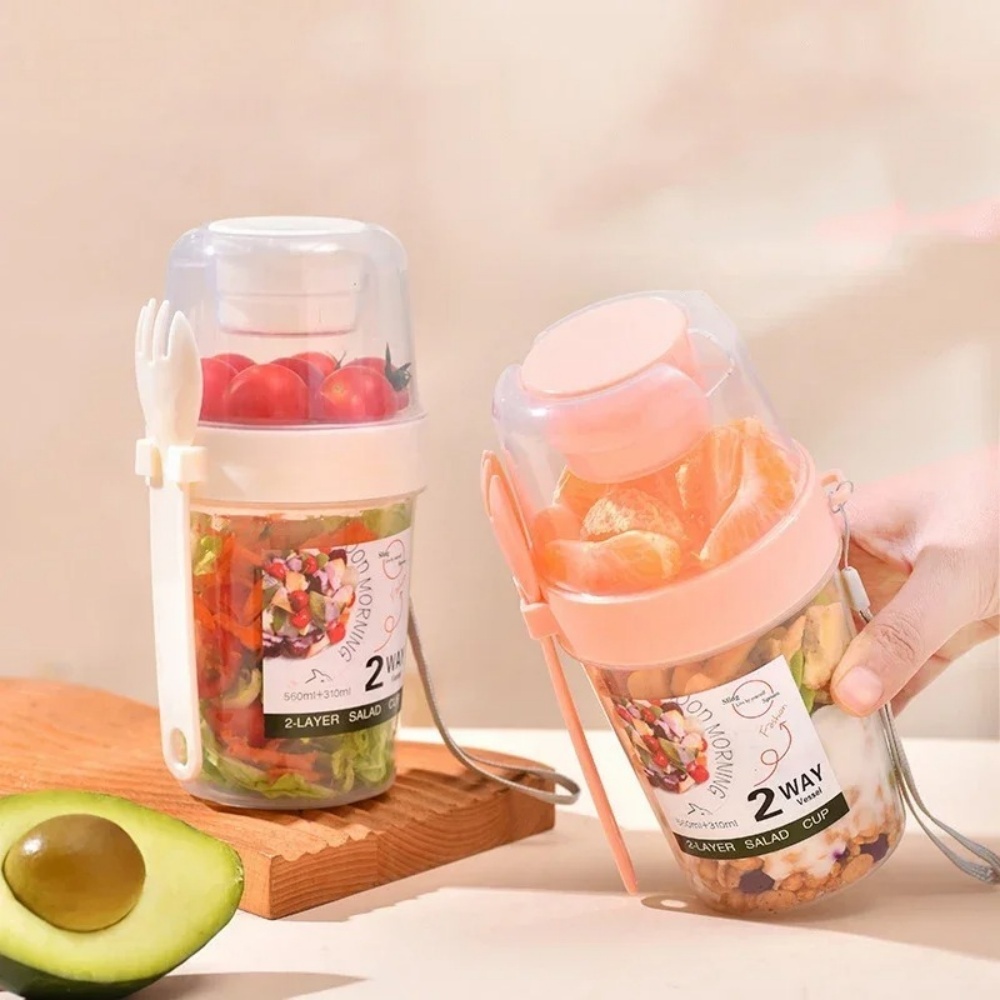 Portable Salad Cup Breakfast C - Meal Preparation บทวิจารณ์และราคา