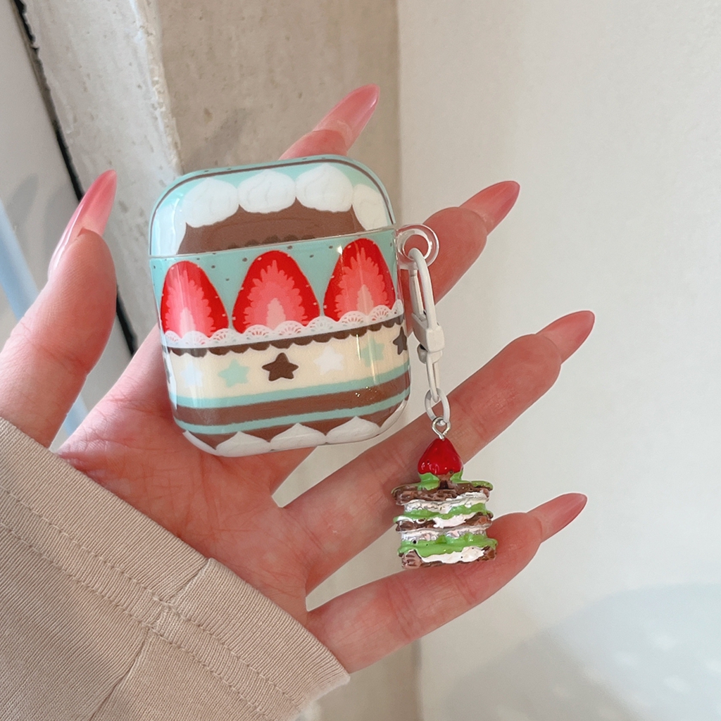 Cute Chocolate Strawberry Cake - Strawberry Huller บทวิจารณ์และราคา