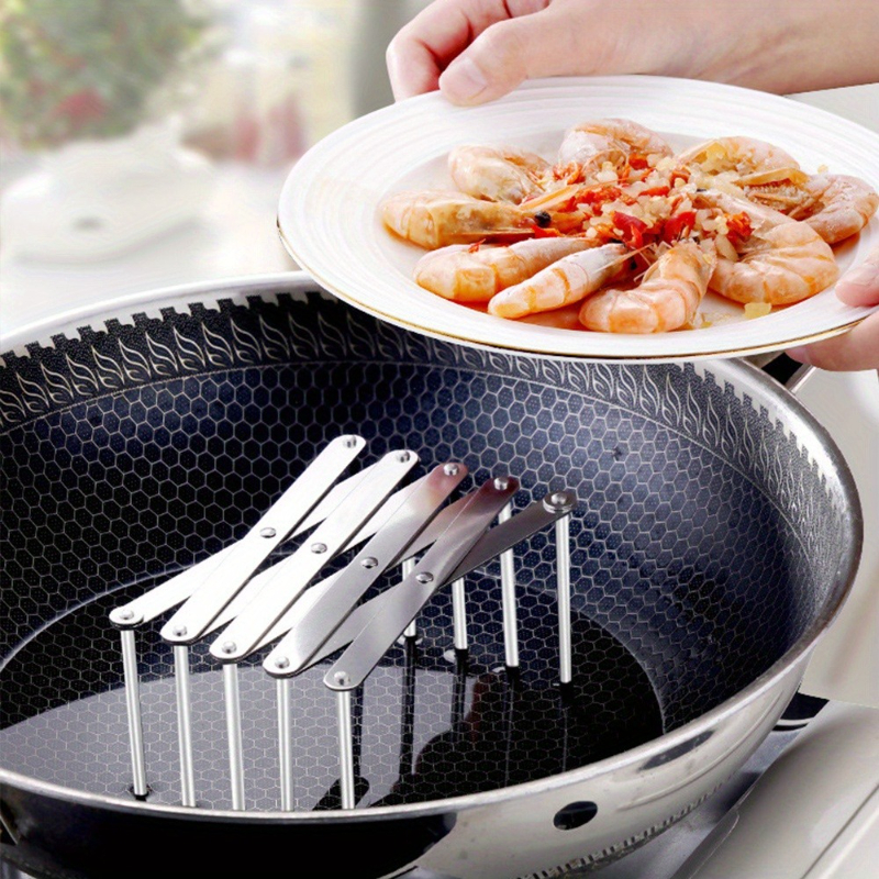 Pot Lid Rack Pan Lid Organizer - Meal Prep Organizer บทวิจารณ์และราคา