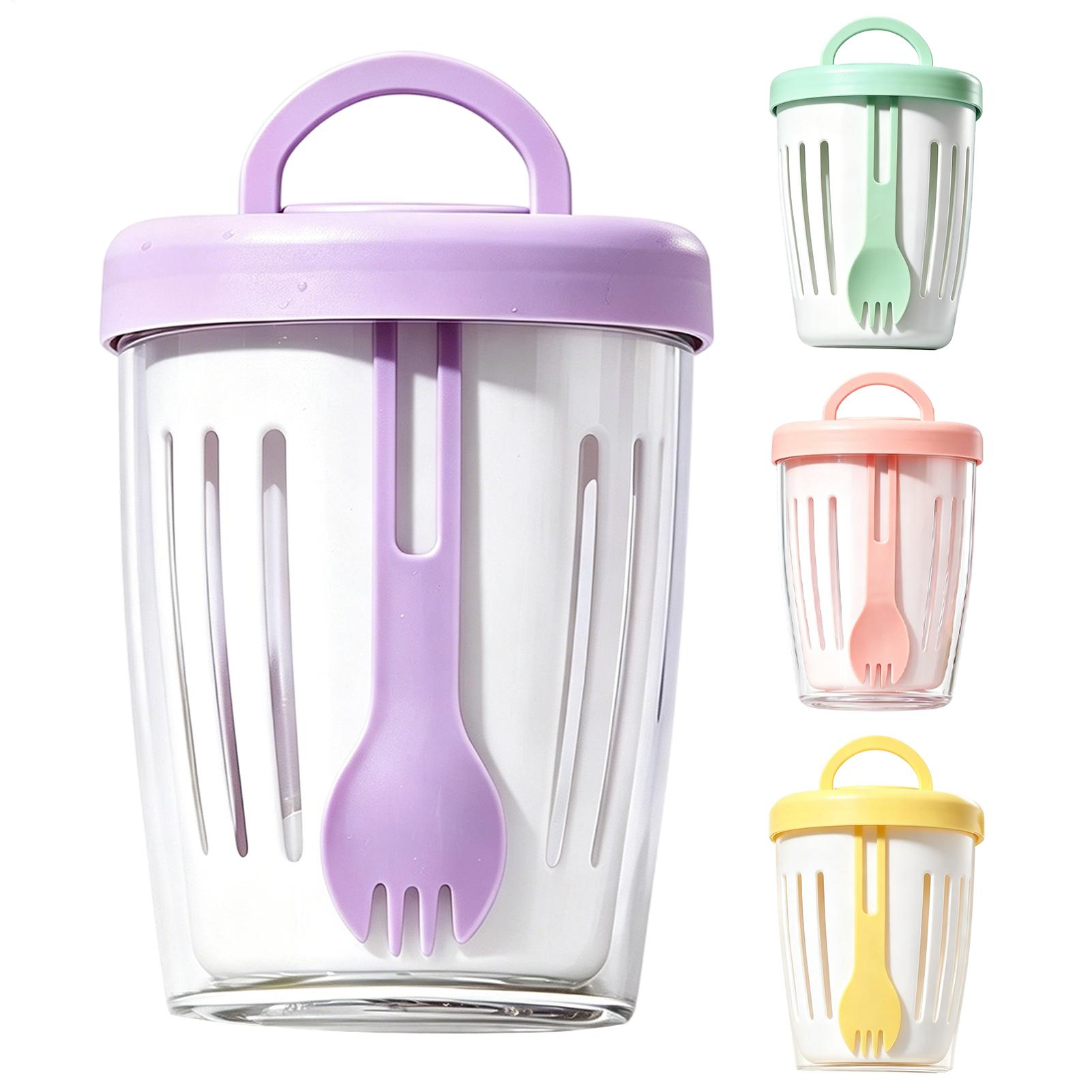 Yogurt Cups With Lids Double W - Meal Preparation บทวิจารณ์และราคา