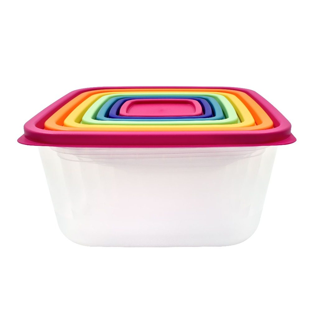 New  Multicolor Plastic Food S - Meal Prep Organizer บทวิจารณ์และราคา