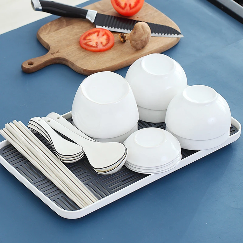 Plastic Drain Rack Dish Cup Dr - Meal Prep Organizer บทวิจารณ์และราคา