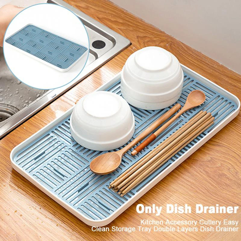 Plastic Drain Rack Dish Cup Dr - Meal Prep Organizer บทวิจารณ์และราคา