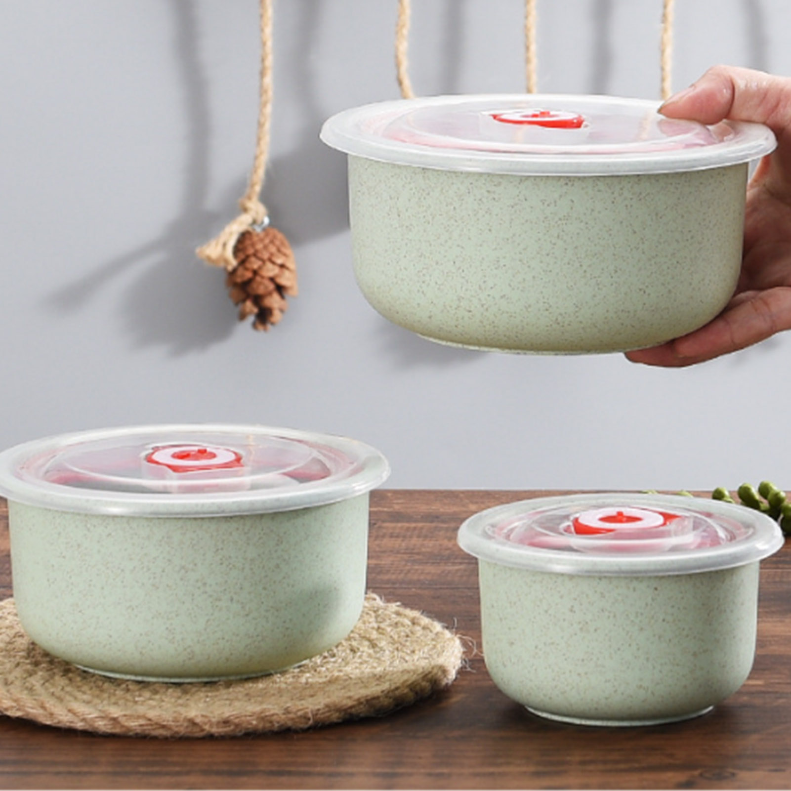 3pcs Food Storage Containers B - Meal Prep Dinners บทวิจารณ์และราคา