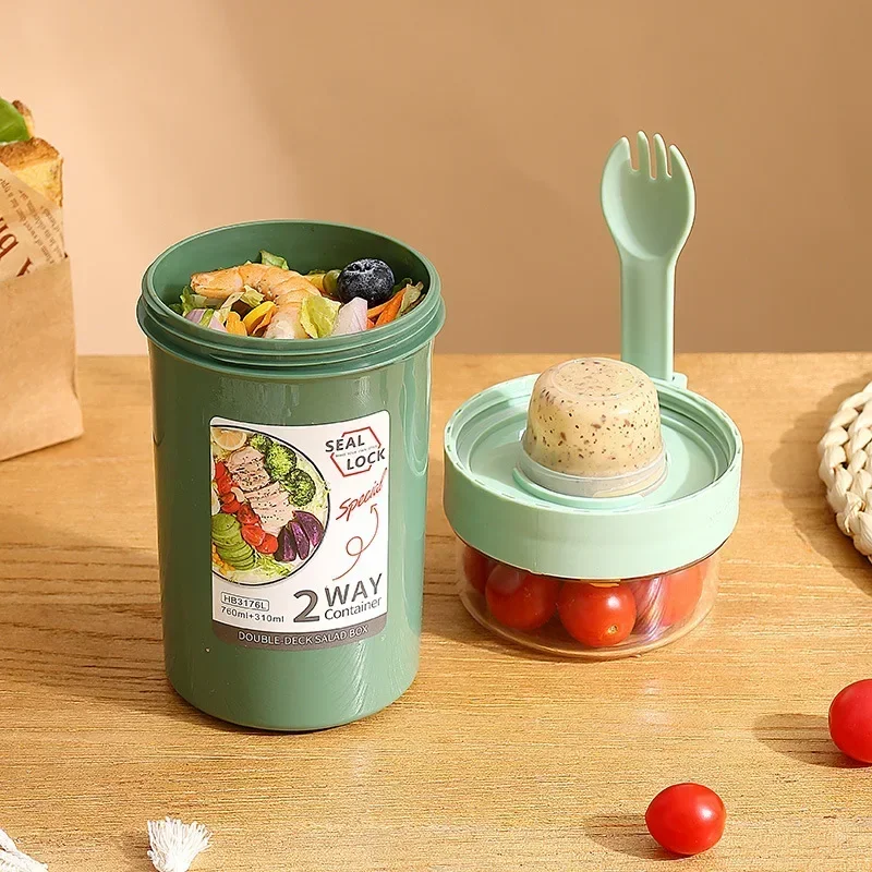 Bento Lunch Box Salad Oatmeal  - Meal Preparation บทวิจารณ์และราคา