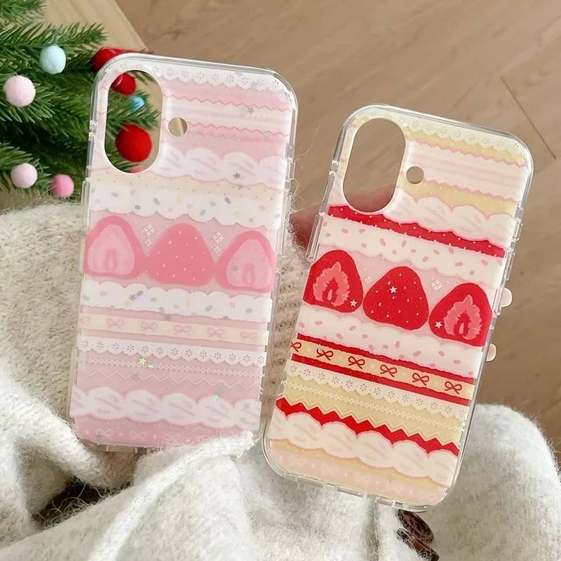 Cream Strawberry Cake Lace Bow - Strawberry Huller บทวิจารณ์และราคา