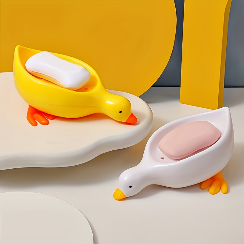 Duck Soap Dish-Cute Self Drain - Meal Prep Organizer บทวิจารณ์และราคา