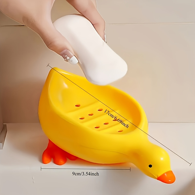 Duck Soap Dish-Cute Self Drain - Meal Prep Organizer บทวิจารณ์และราคา