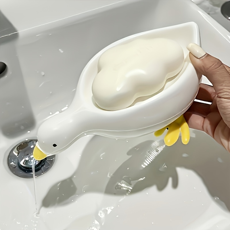 Duck Soap Dish-Cute Self Drain - Meal Prep Organizer บทวิจารณ์และราคา