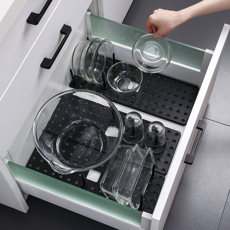 Kitchen Organizer Dish Drying  - Meal Prep Organizer บทวิจารณ์และราคา