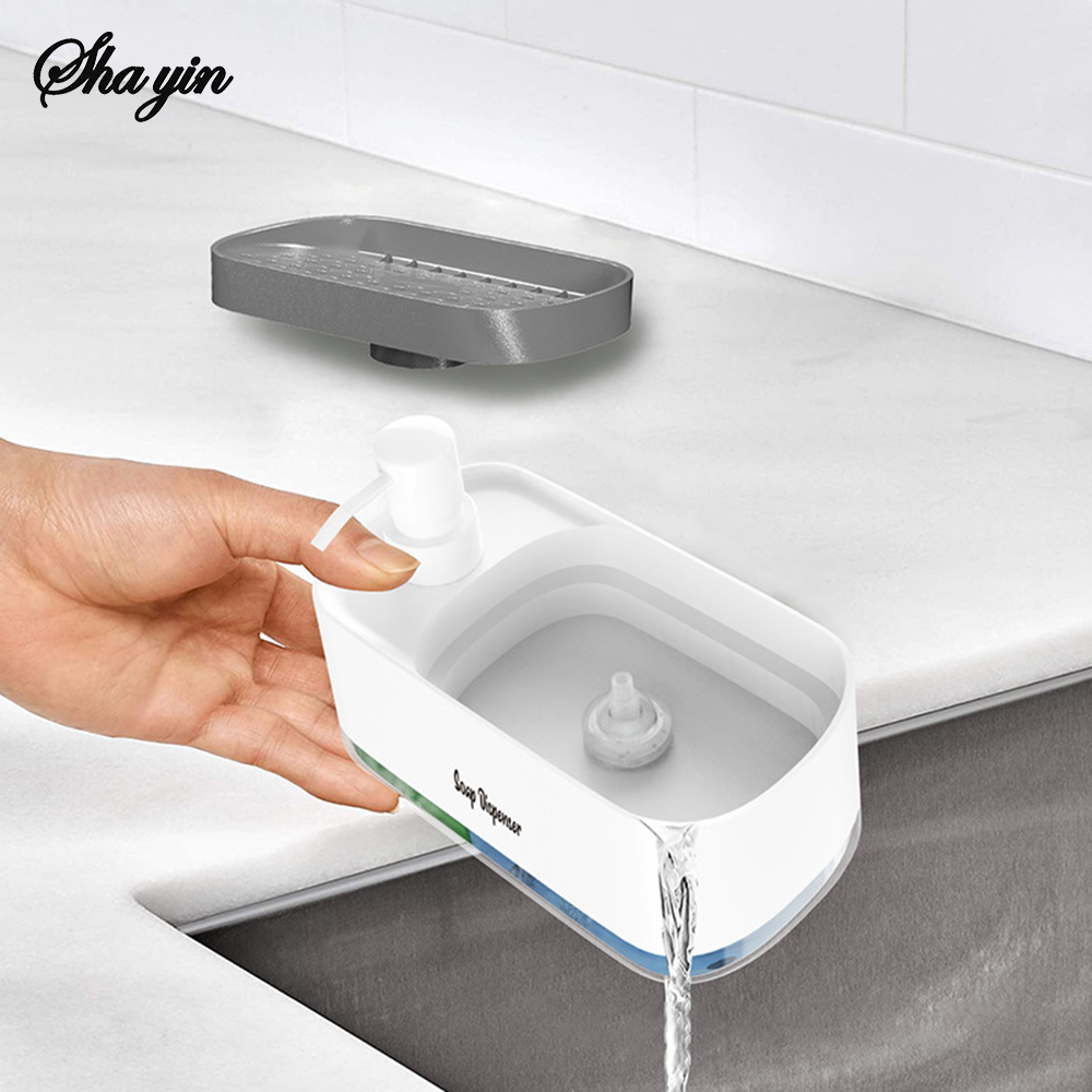 3-in-1 Hand And Dish Soap Disp - Meal Prep Organizer บทวิจารณ์และราคา