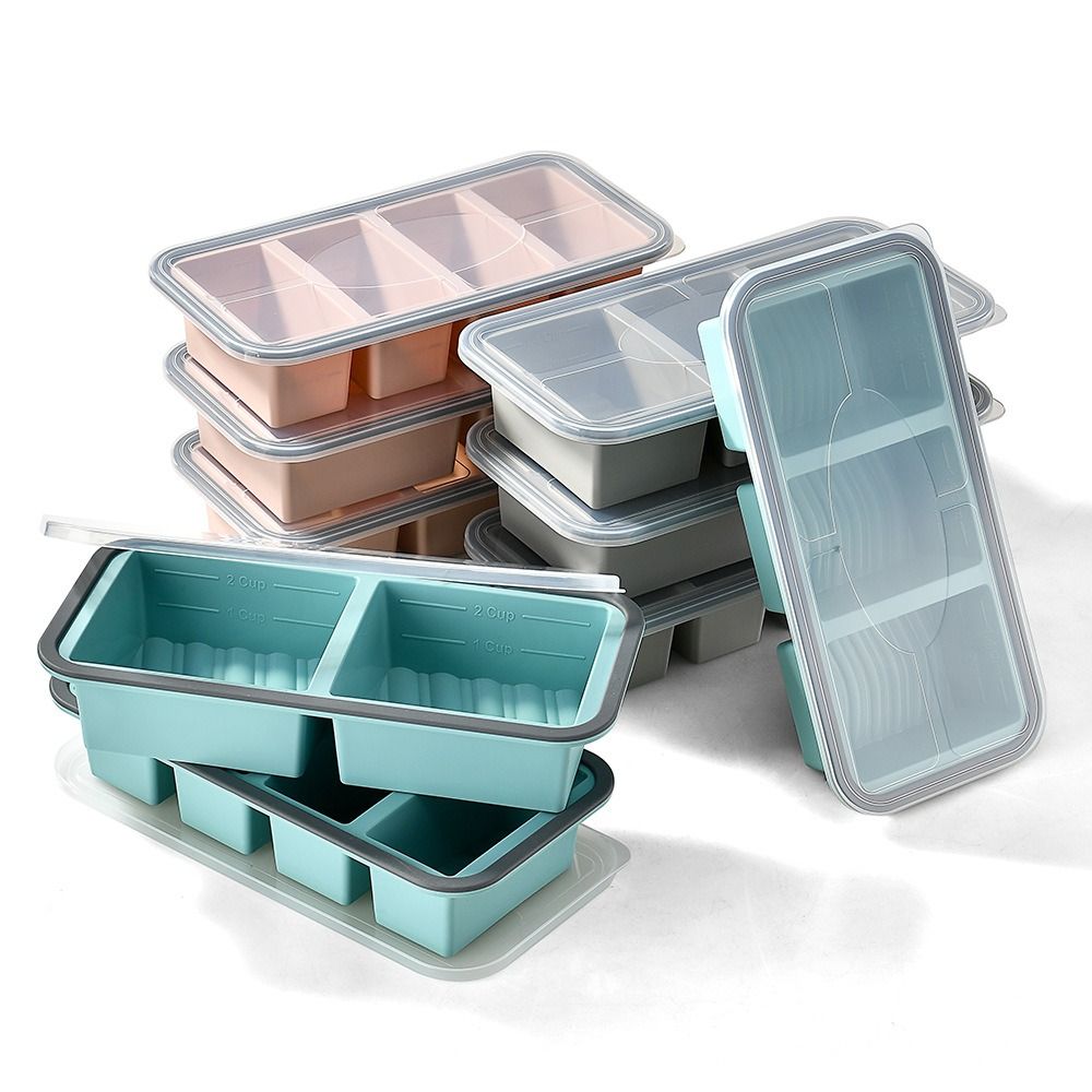 2/3/4 Grid Lunchbox Compartmen - Meal Preparation บทวิจารณ์และราคา