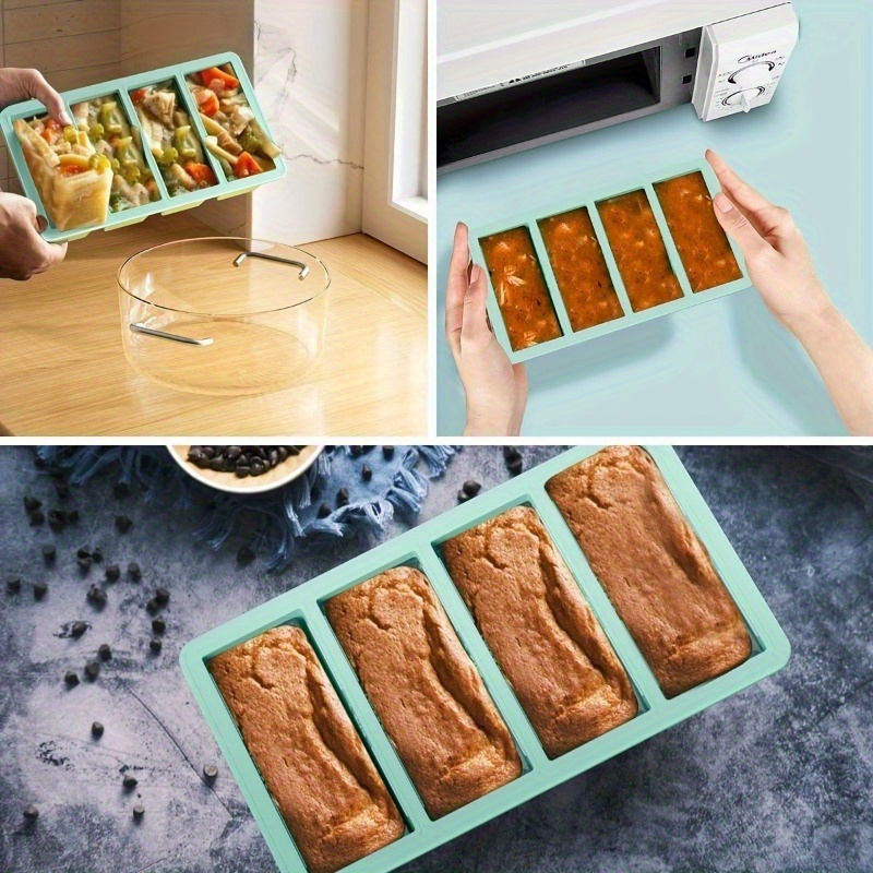 1pc Silicone Freezer Tray with - Meal Prep Dinners บทวิจารณ์และราคา
