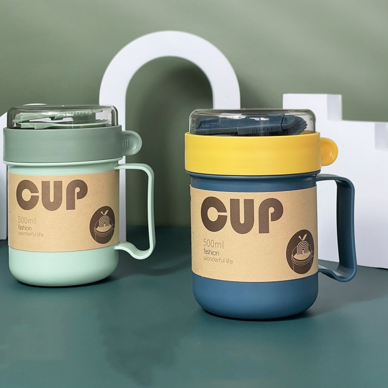 500ML Portable Breakfast Cup   - Meal Preparation บทวิจารณ์และราคา