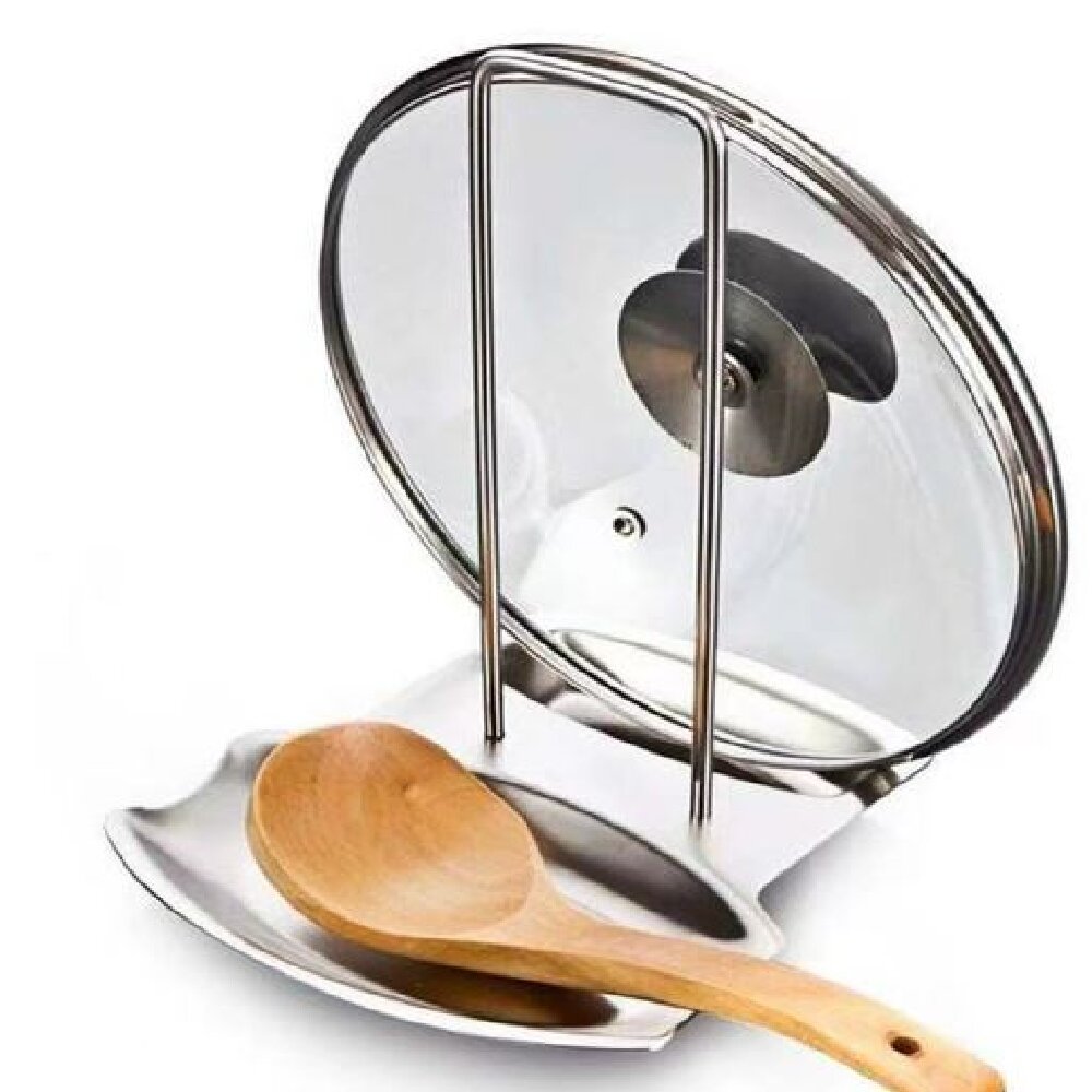 Stainless Steel Pot Lid Holder - Meal Prep Organizer บทวิจารณ์และราคา