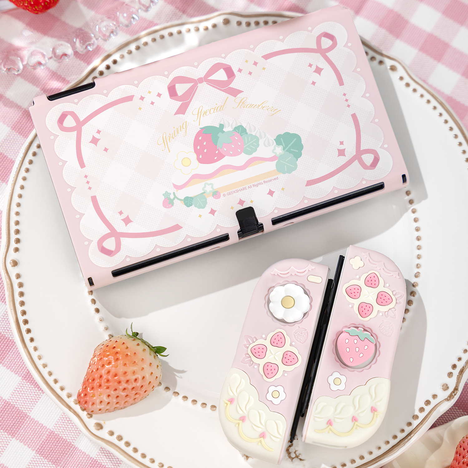 Geekshare Silicone Protective  - Strawberry Huller บทวิจารณ์และราคา