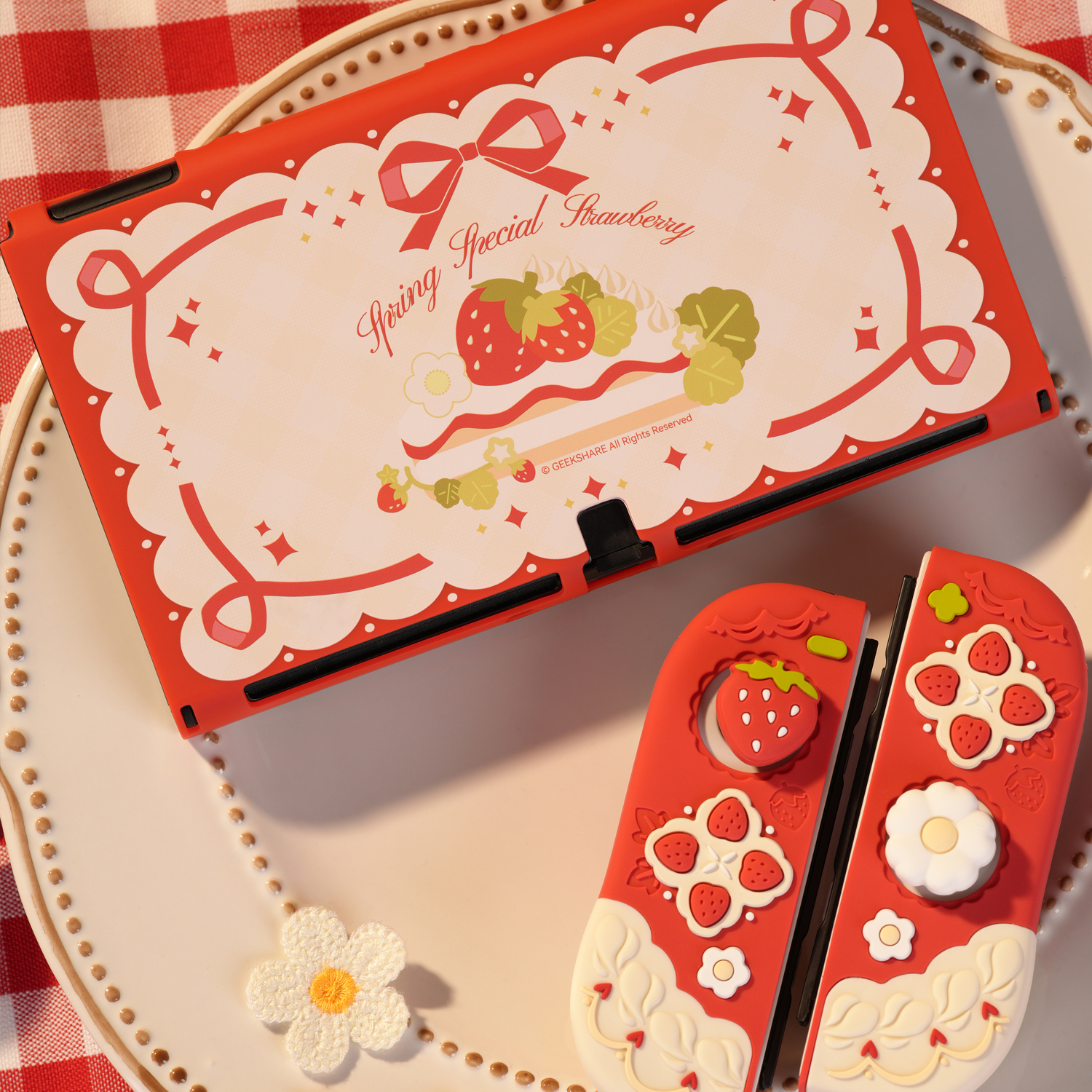 Geekshare Silicone Protective  - Strawberry Huller บทวิจารณ์และราคา