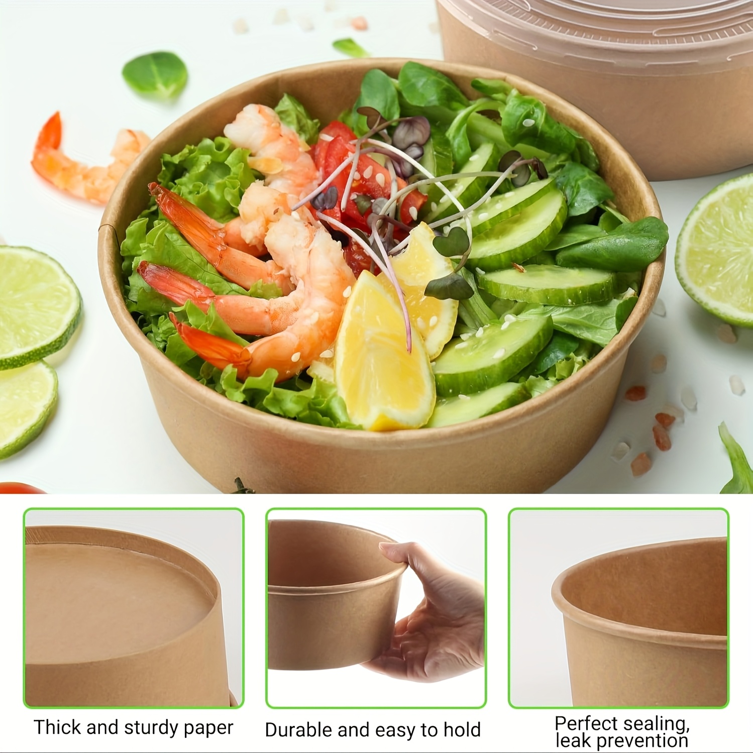 44Oz/1300Ml 25/50 Pack Paper B - Meal Prep Dinners บทวิจารณ์และราคา