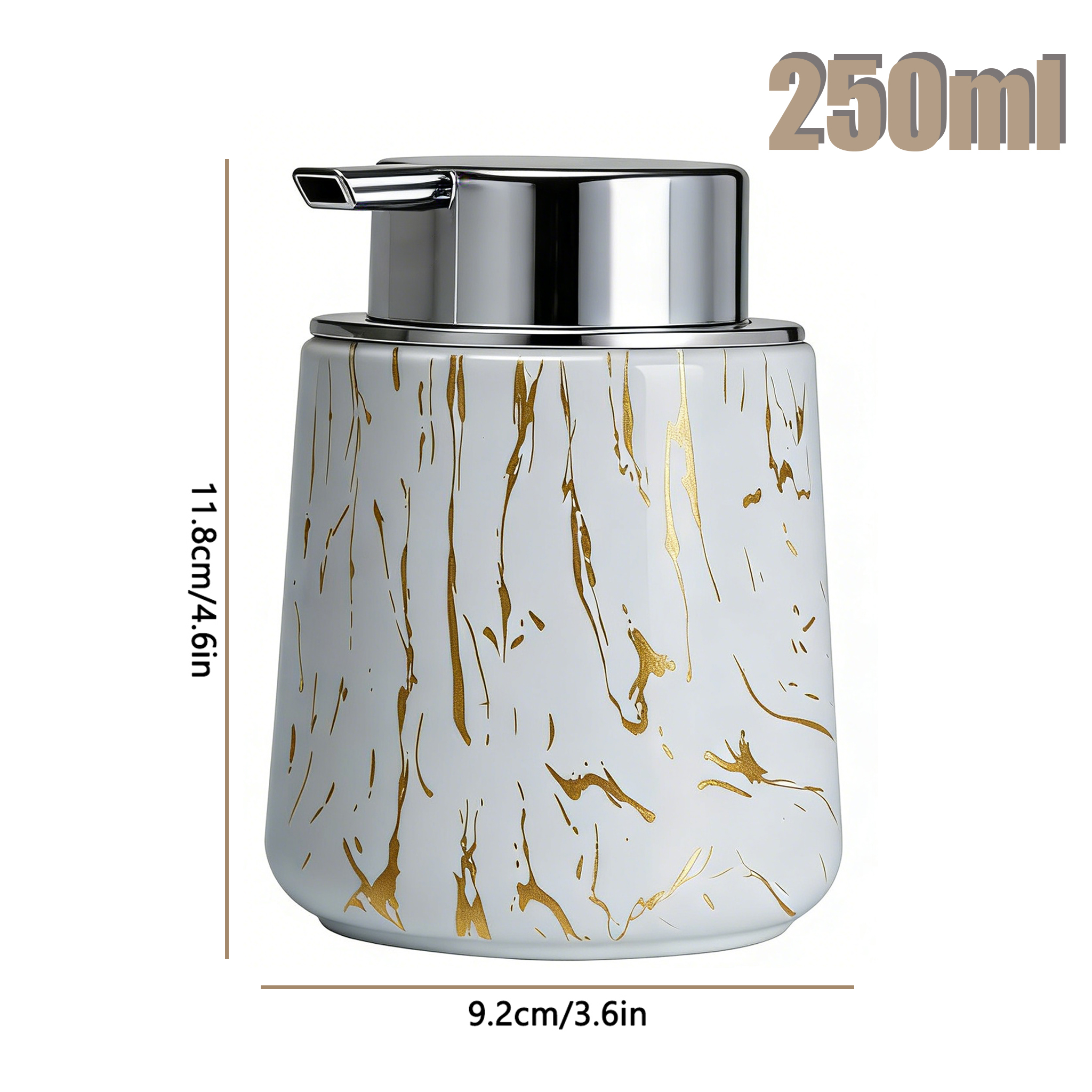 Elegant Bathroom Foam Soap Dis - Meal Prep Organizer บทวิจารณ์และราคา