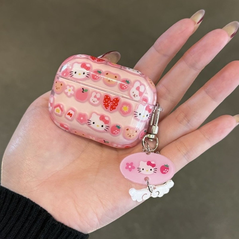 Hello Kitty Headset Case Anime - Strawberry Huller บทวิจารณ์และราคา