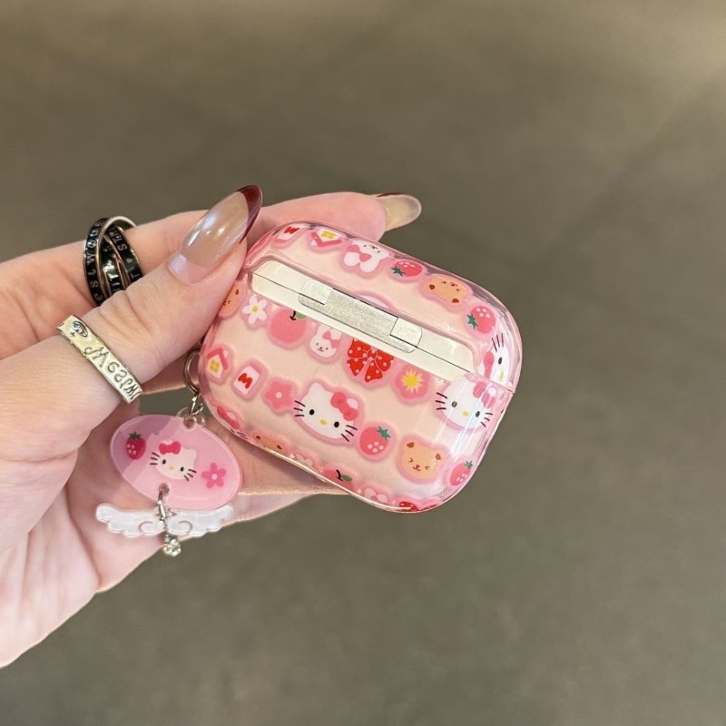 Hello Kitty Headset Case Anime - Strawberry Huller บทวิจารณ์และราคา
