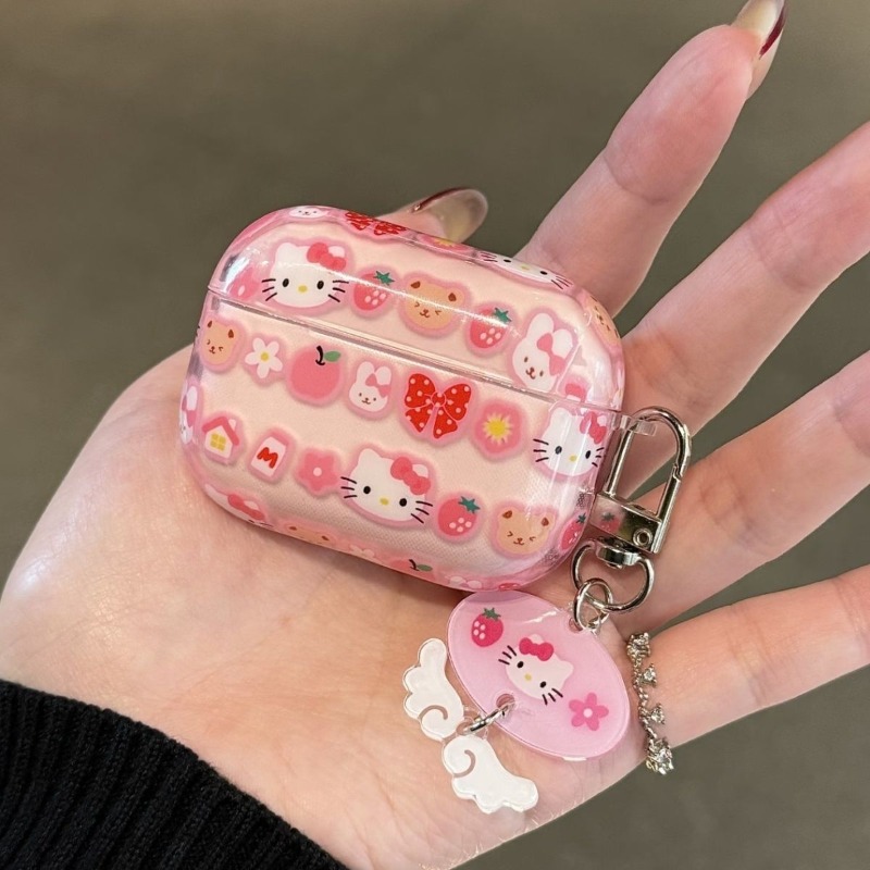 Hello Kitty Headset Case Anime - Strawberry Huller บทวิจารณ์และราคา