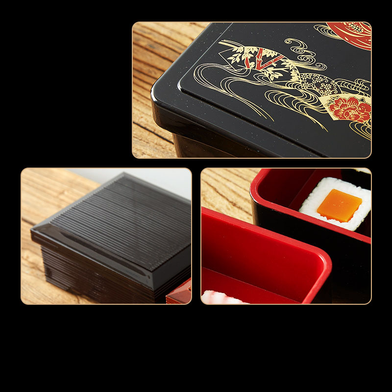 Japanese Lunch Box Sushi Box F - Meal Prep Burrito บทวิจารณ์และราคา