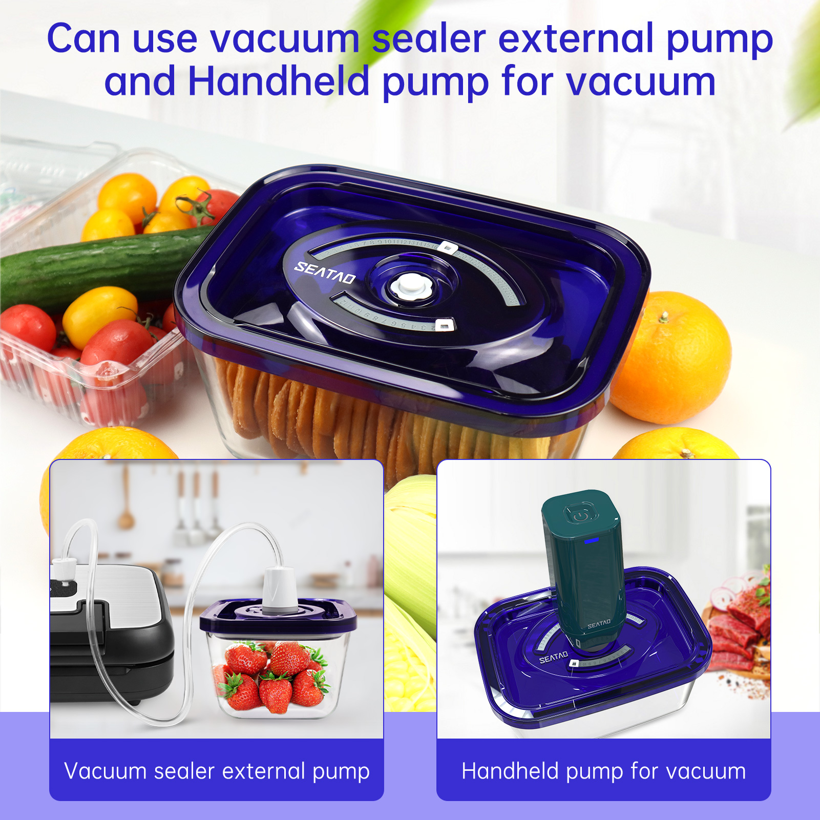 SEATAO Glass Food Storage Cont - Meal Prep Dinners บทวิจารณ์และราคา