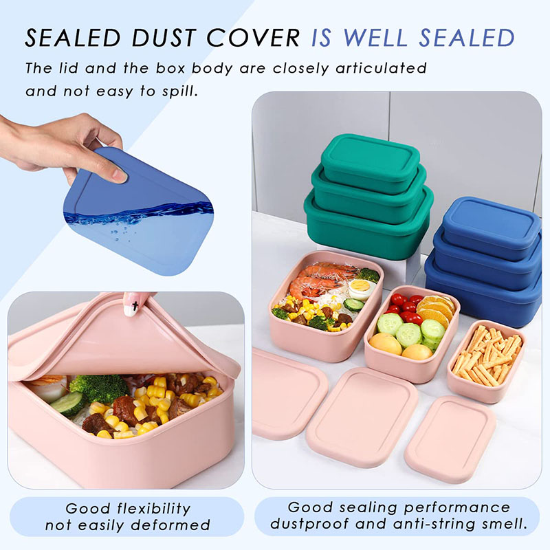 Leak-Resistant Bento Lunch Box - Meal Prep Dinners บทวิจารณ์และราคา