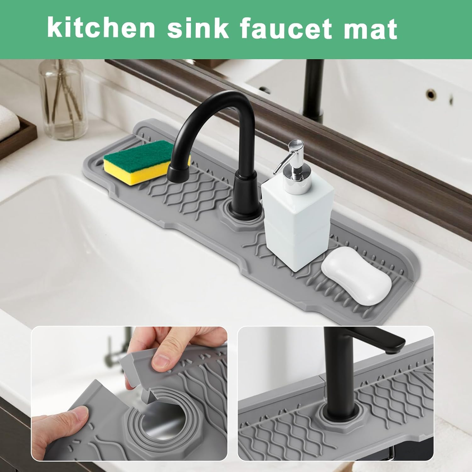 Non-slip Silicone Kitchen Drai - Meal Prep Dinners บทวิจารณ์และราคา
