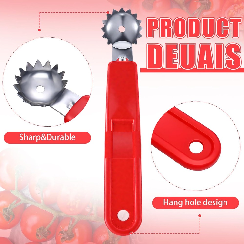 4 Pcs Tomato Corer & Strawberr - Strawberry Huller บทวิจารณ์และราคา
