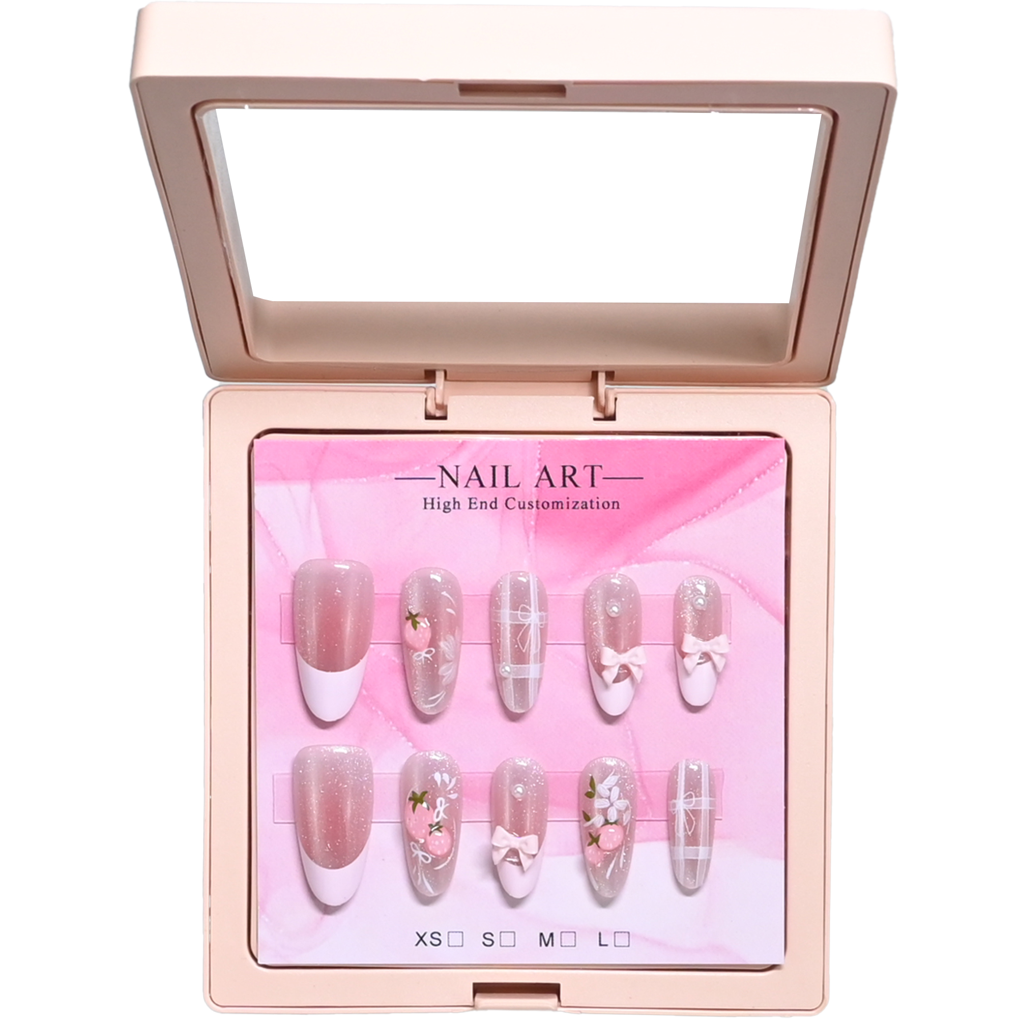 10 handmade almond nails in mi - Strawberry Huller บทวิจารณ์และราคา
