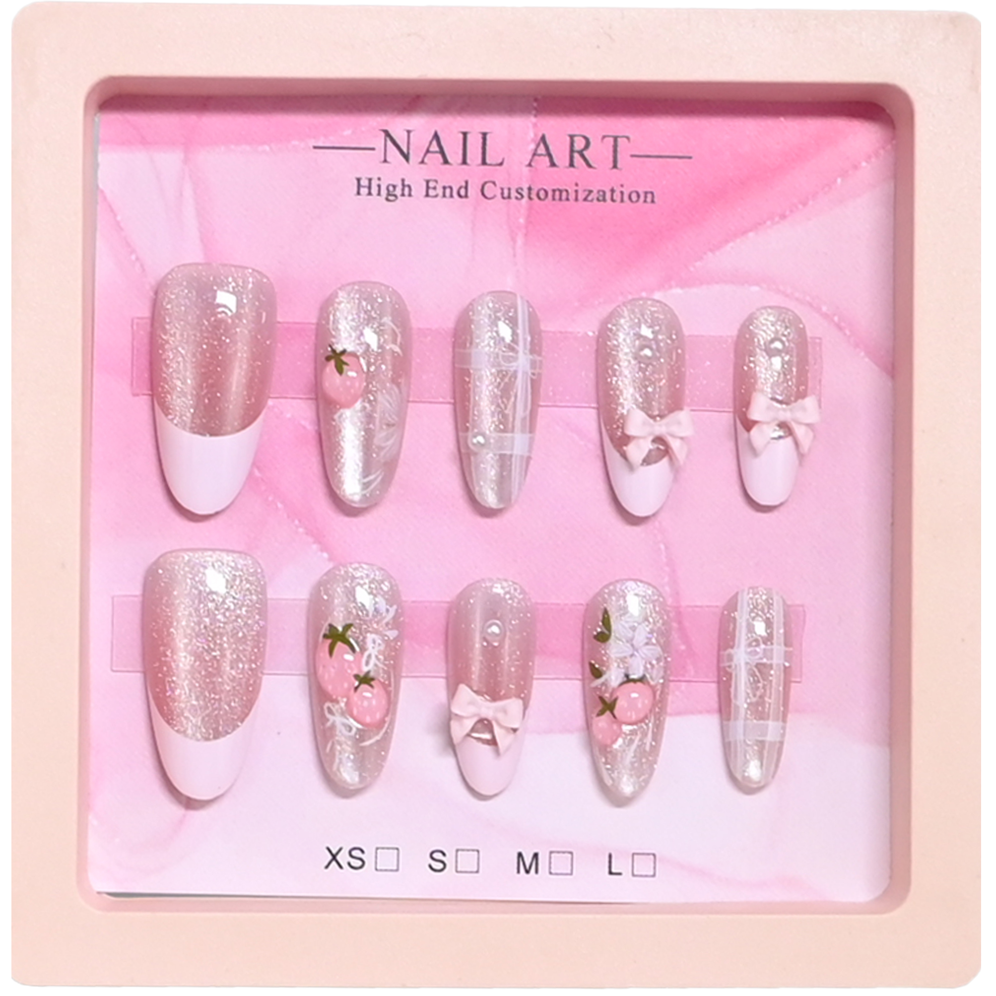 10 handmade almond nails in mi - Strawberry Huller บทวิจารณ์และราคา